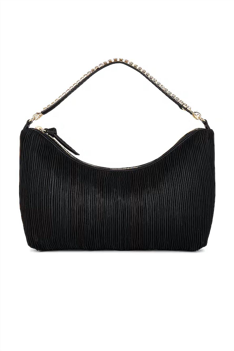 NEW LOEFFLER RANDALL women's addy shoulder bag in black